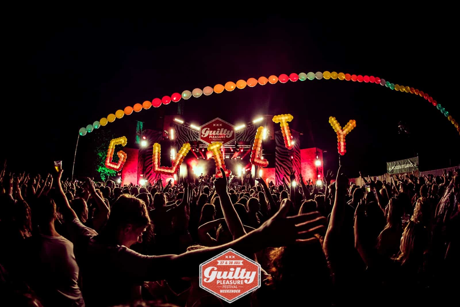 Spelling GUILTY in Rainbow Light